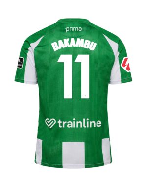 Real Betis Home BAKAMBU 11 Jersey 25-26