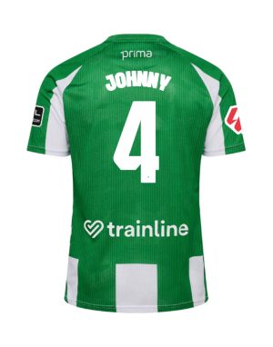 Real Betis Home JOHNNY 4 Jersey 25-26