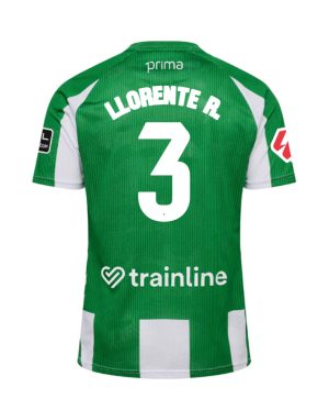 Real Betis Home LLORENTE R. 3 Jersey 25-26