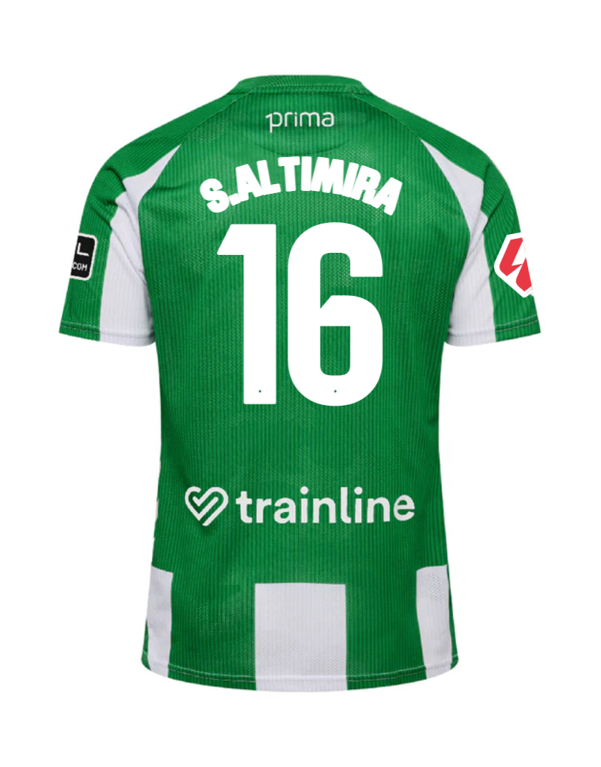 Real Betis Home S.ALTIMIRA 16 Jersey 25-26