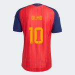 Spain Home OLMO 10 World Cup Jersey 2026 (Player Version)