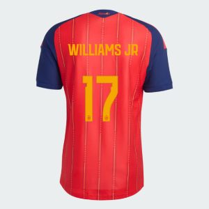 Spain Home WILLIAMS JR 17 World Cup Jersey 2026 (Player Version)