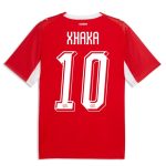 Switzerland Home XHAKA 10 World Cup Jersey 2026
