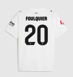 Valencia CF Home FOULQUIER 20 Jersey 25-26