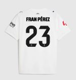Valencia CF Home FRAN PÉREZ 23 Jersey 25-26