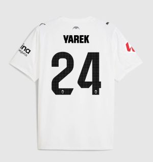 Valencia CF Home YAREK 24 Jersey 25-26