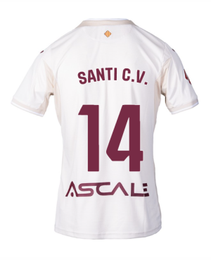 Villarreal Away SANTI C.V. 14 Jersey 25-26
