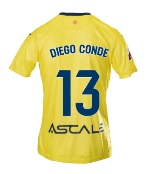 Villarreal Home DIEGO CONDE 13 Jersey 25-26