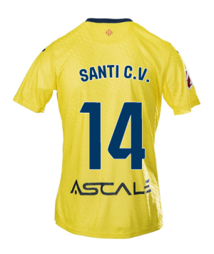 Villarreal Home SANTI C.V. 14 Jersey 25-26