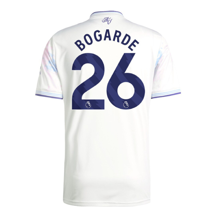 Aston Villa Third BOGARDE 26 Jersey 25-26