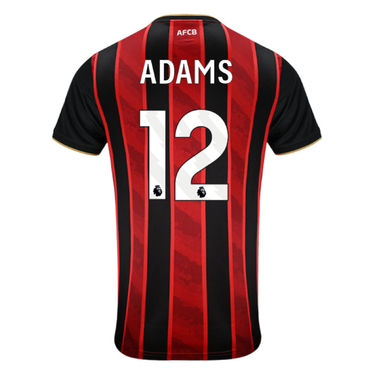 Bournemouth Home ADAMS 12 Jersey 25-26