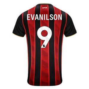 Bournemouth Home EVANILSON 9 Jersey 25-26