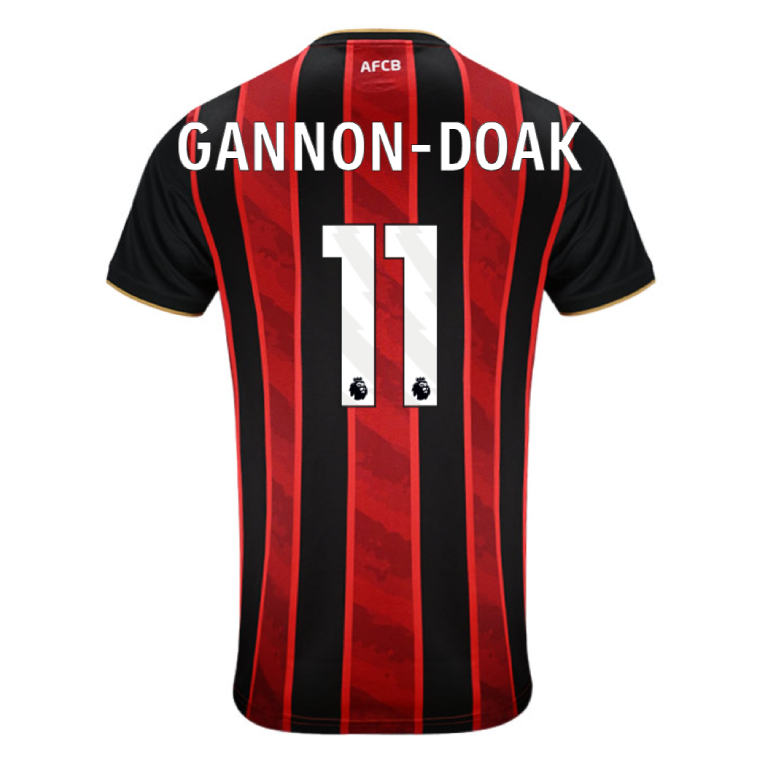 Bournemouth Home GANNON-DOAK 11 Jersey 25-26