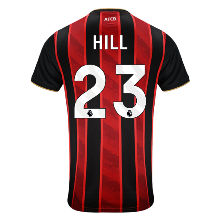Bournemouth Home HILL 23 Jersey 25-26