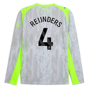Manchester City Third Long Sleeve REIJNDERS 4 Jersey 25-26