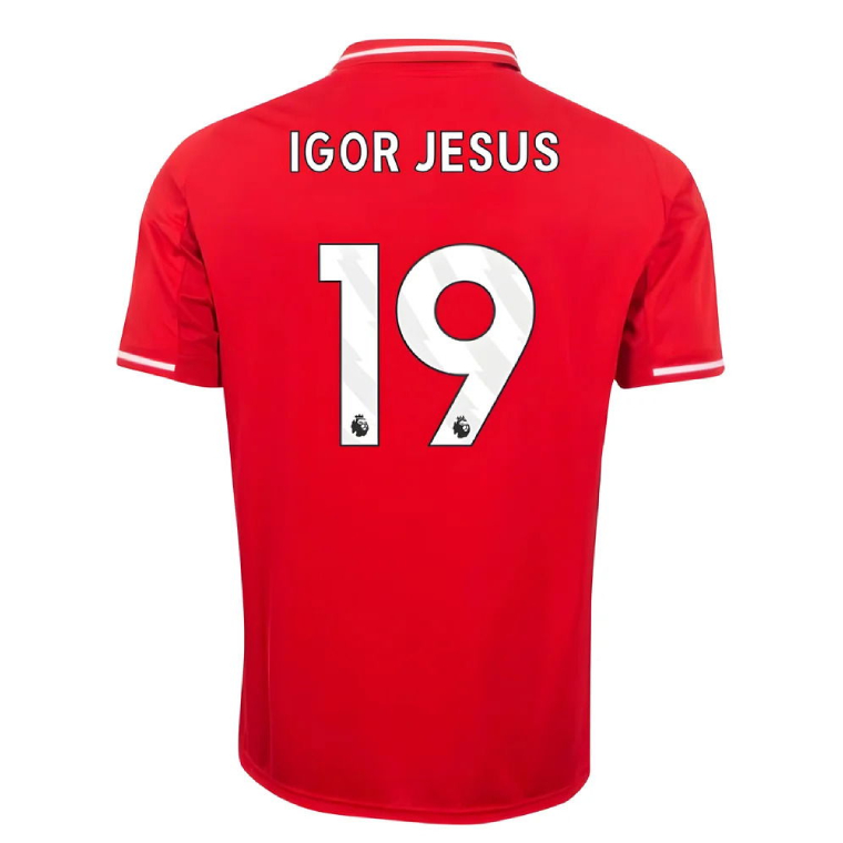 Nottingham Forest 2025/26 (Home) IGOR JESUS 19