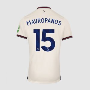 West Ham United 2025/26 (Away) MAVROPANOS 15