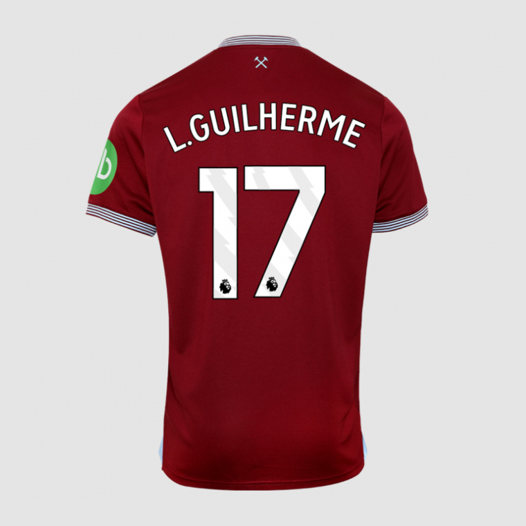 West Ham United 2025/26 (Home) L.GUILHERME 17
