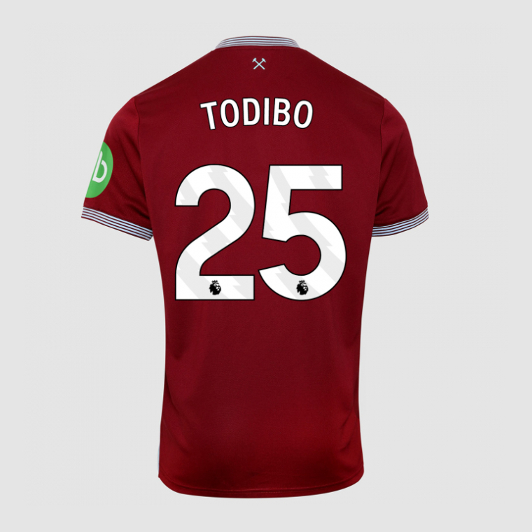 West Ham United 2025/26 (Home) TODIBO 25